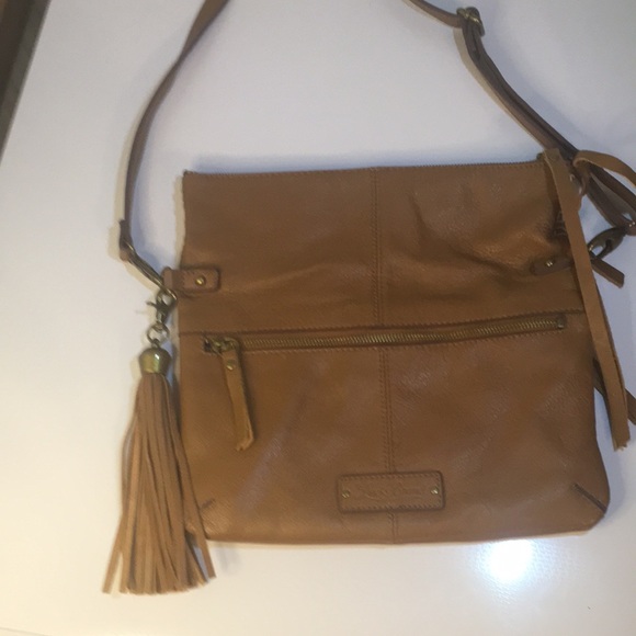 Lucky Brand Bags Lucky Brand Fold Over Genuine Leather Brown Purse
